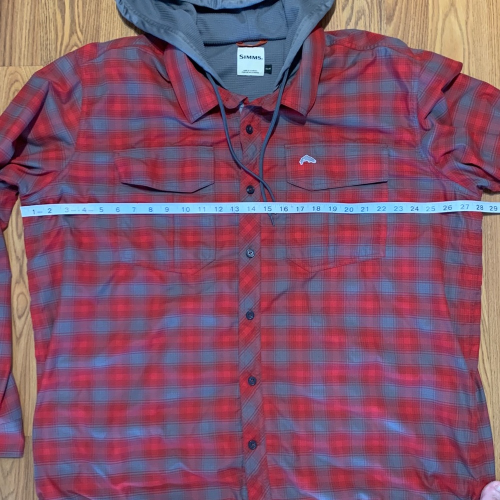 Simms Fishing lined button up - Picture 4 of 14